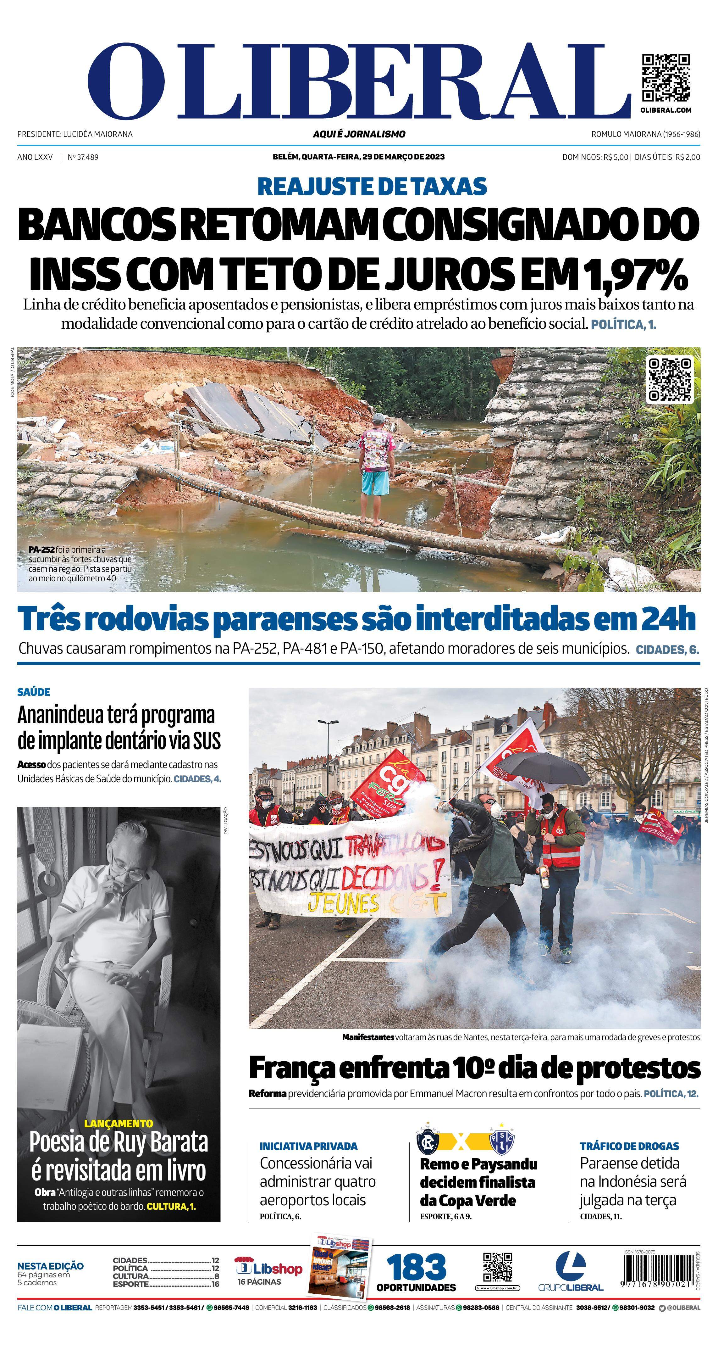 Edição do Dia - Jornal O Liberal